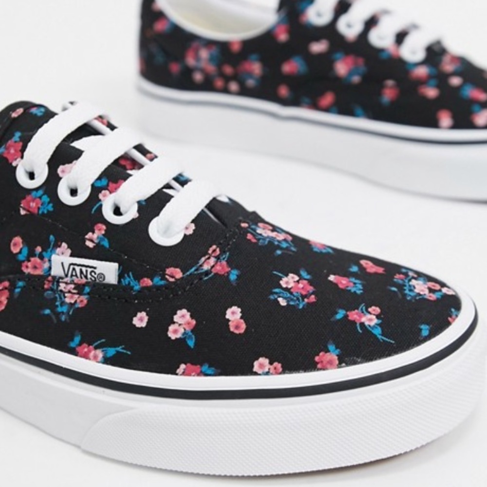 NWT Vans Era Floral Skate Sneakers W 7, M 5.5 - Picture 1 of 10